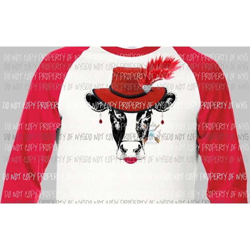 red hat cow sublimation transfer Heat Transfer