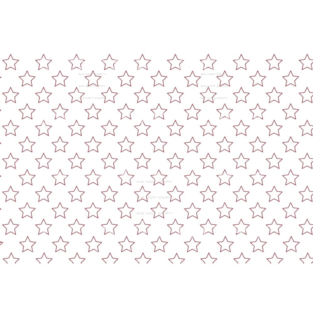 red outline star sheet #6287 Sublimation transfers - Heat