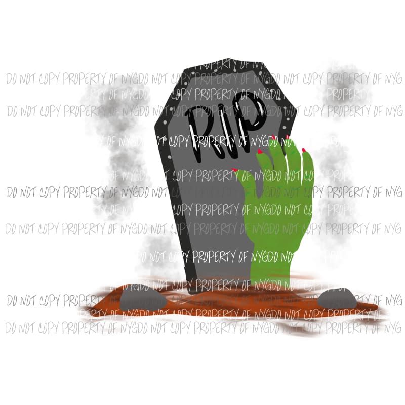 RIP fall Halloween Sublimation transfers Heat Transfer