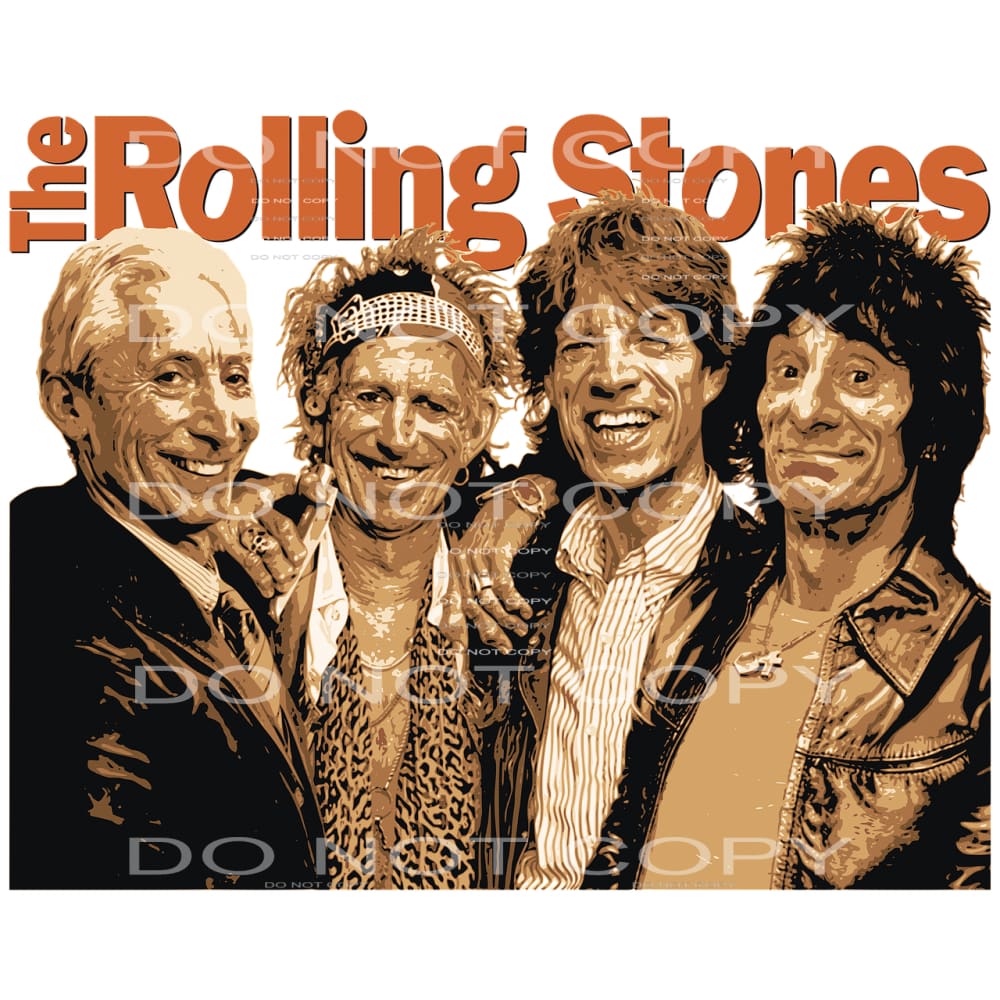 rolling stones #6056 Sublimation transfers - Heat Transfer