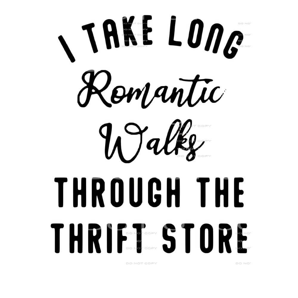 romantic walks thrift store # 99220 Sublimation transfers -