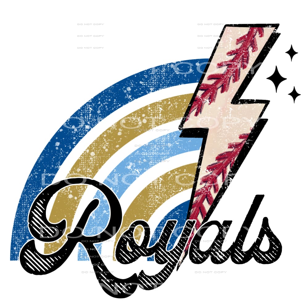 Royals #6564 Sublimation transfers - Heat Transfer