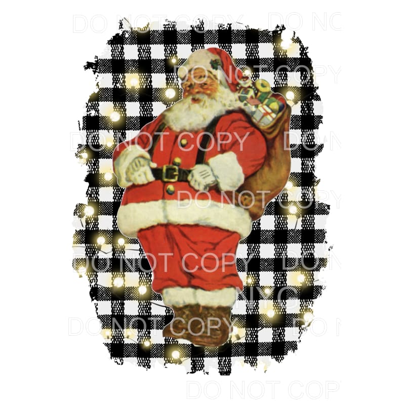 Santa # 7007 Sublimation transfers - Heat Transfer