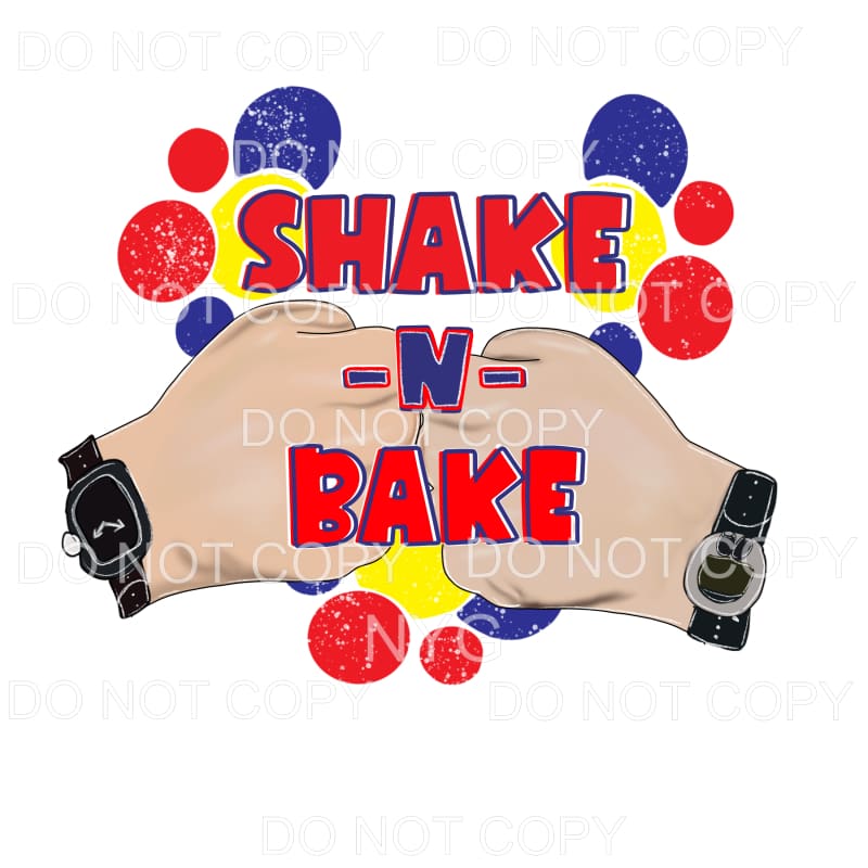 Shake N Bake Fist Bump Talladega Nights Sublimation