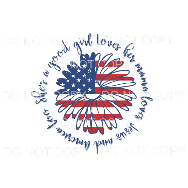 she’s a good girl # 6 Sublimation transfers - Heat Transfer