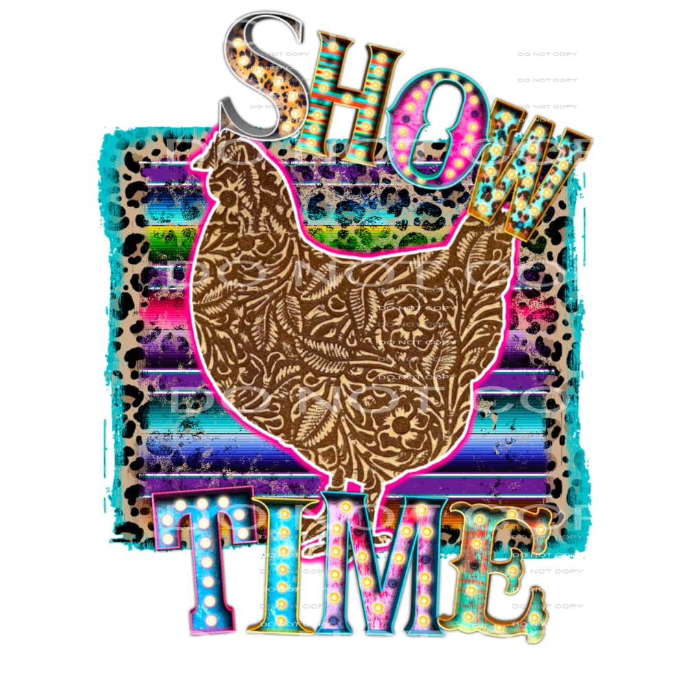 show time #4143 Sublimation transfers - Heat Transfer