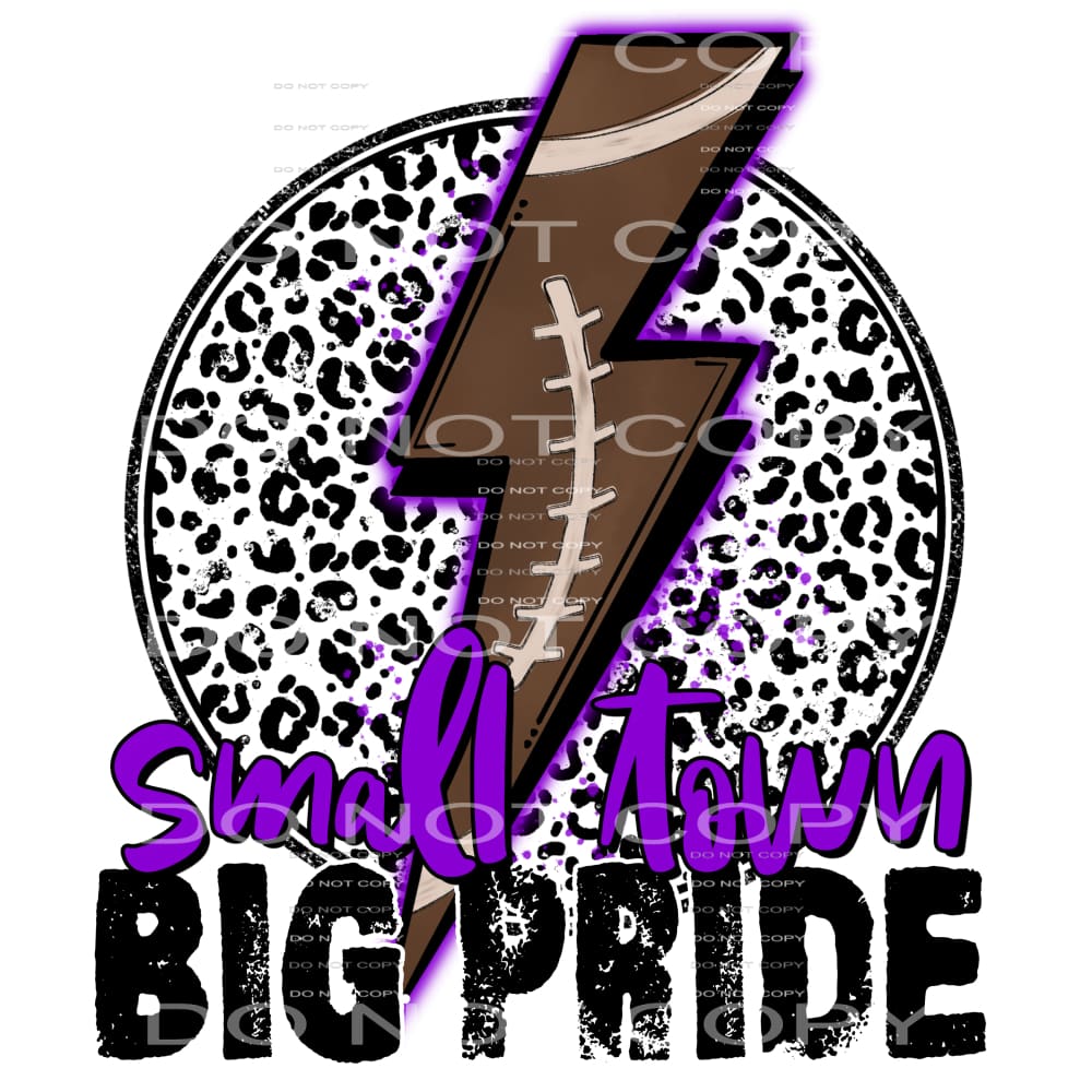 small town big pride #7261 Sublimation transfers - Heat