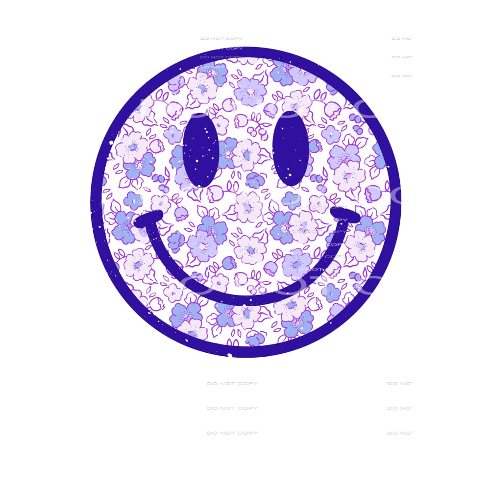 smile face retro # 8999 Sublimation transfers - Heat