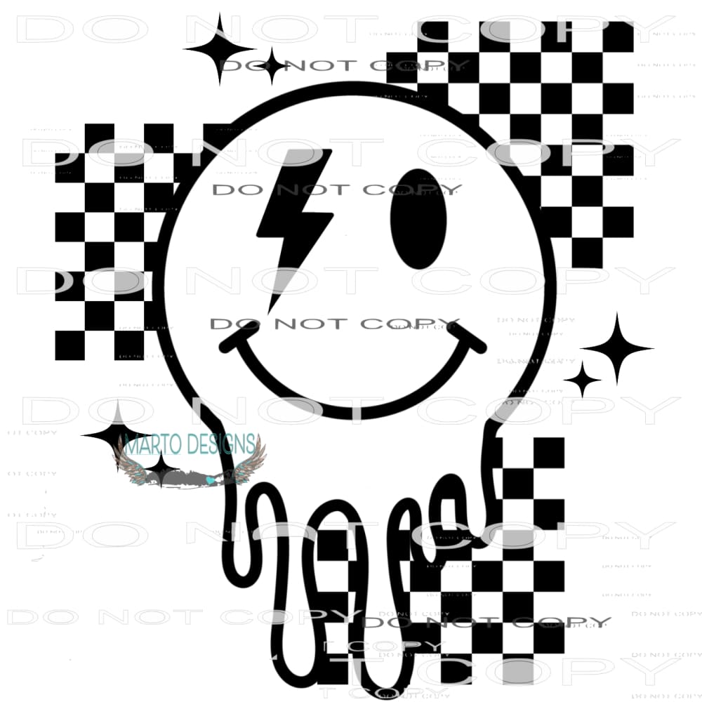 Smiley #8990 Sublimation transfers - Heat Transfer Graphic