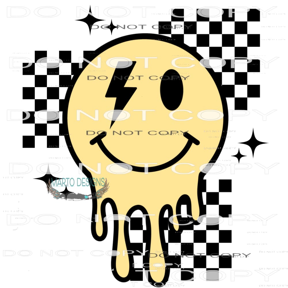 Smiley #8991 Sublimation transfers - Heat Transfer Graphic