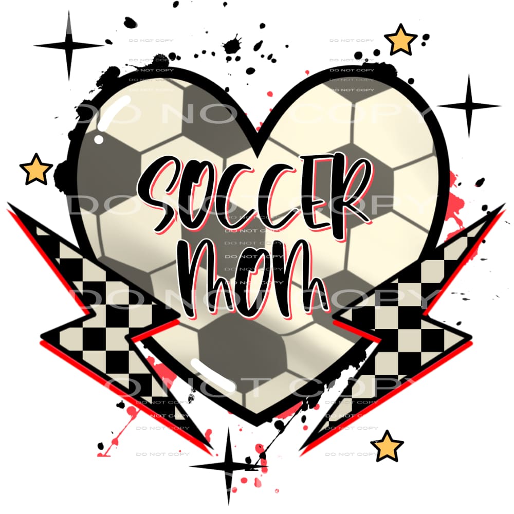 Soccer Mom #4270 Sublimation transfers - Heat Transfer