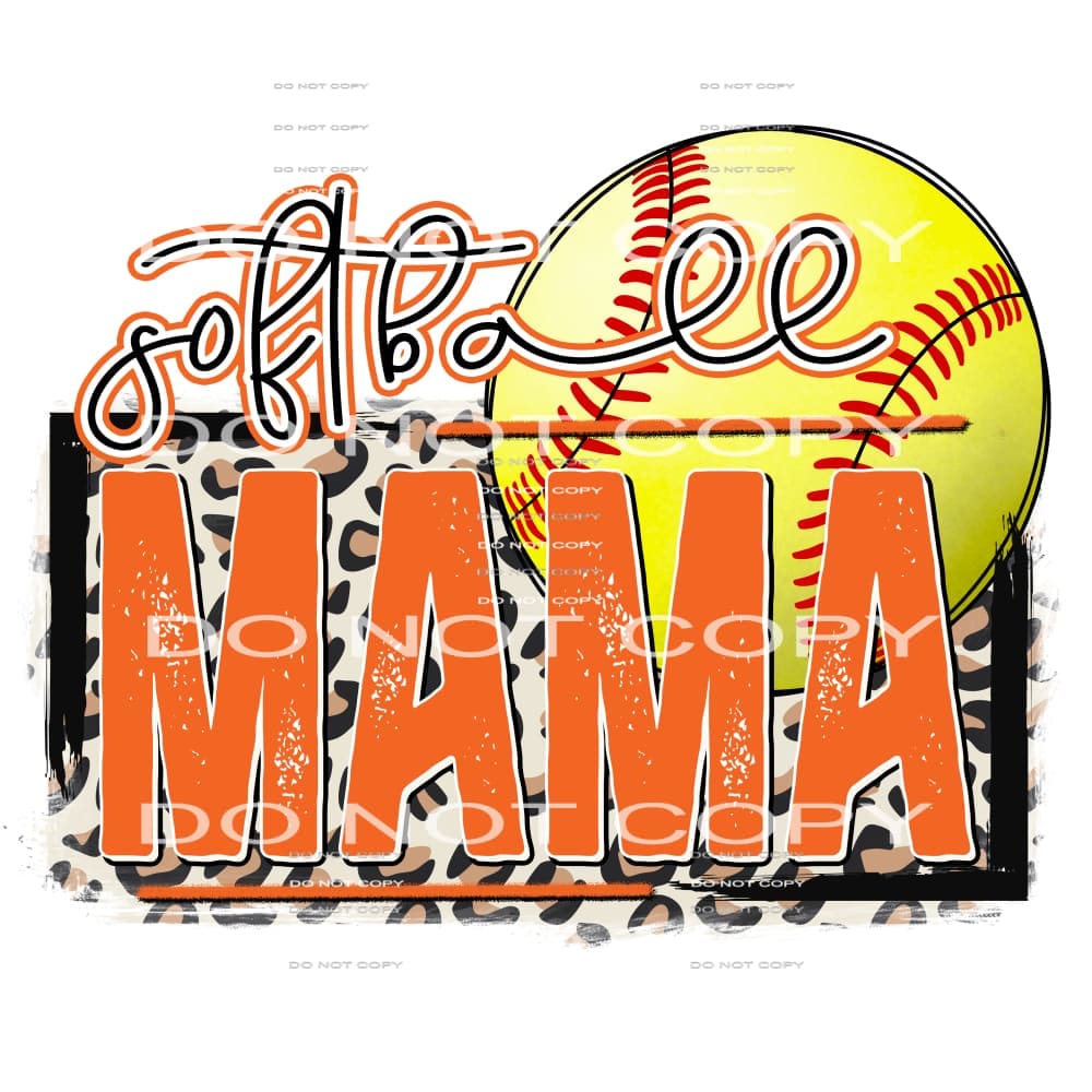 Softball Mama # 10023 you choose Colors in dropdown menu