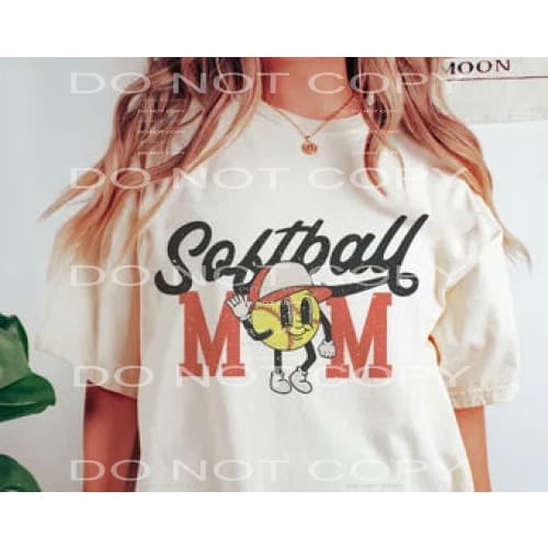 softball mom #5053 Sublimation transfers - Heat Transfer