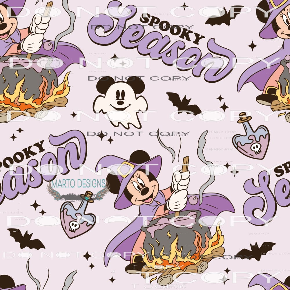 Spooky Season #6186 Sublimation transfers - Heat Transfer