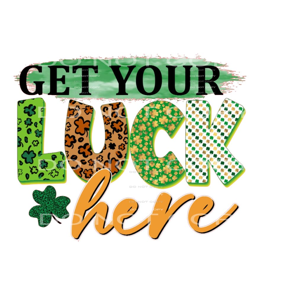 St Patrick’s Day #3015 Sublimation transfers - Heat Transfer