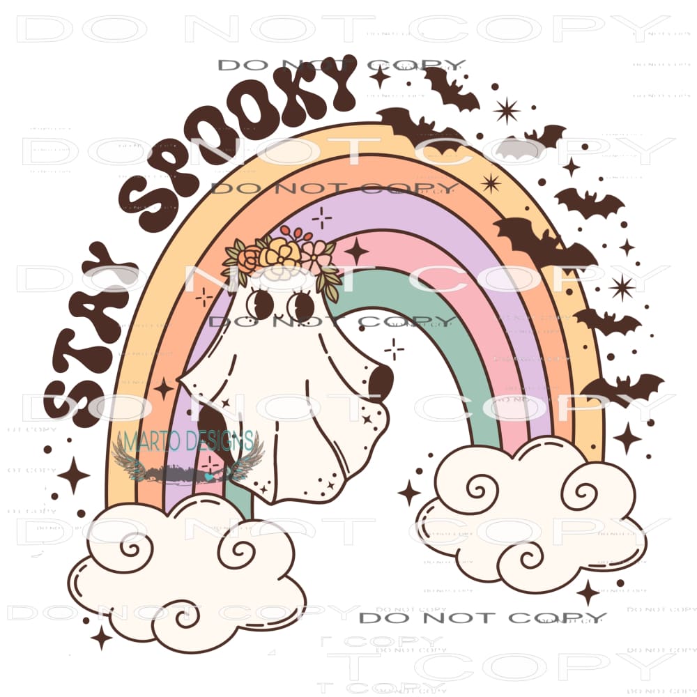 Stay Spooky #6883 Sublimation transfers - Heat Transfer