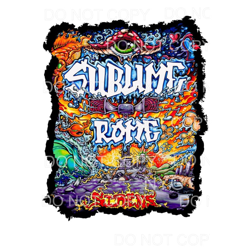 Sublime # 3 Sublimation transfers - Heat Transfer