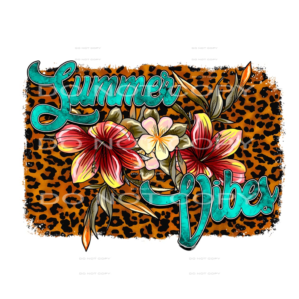 Summer #3436 Sublimation transfers - Heat Transfer Graphic