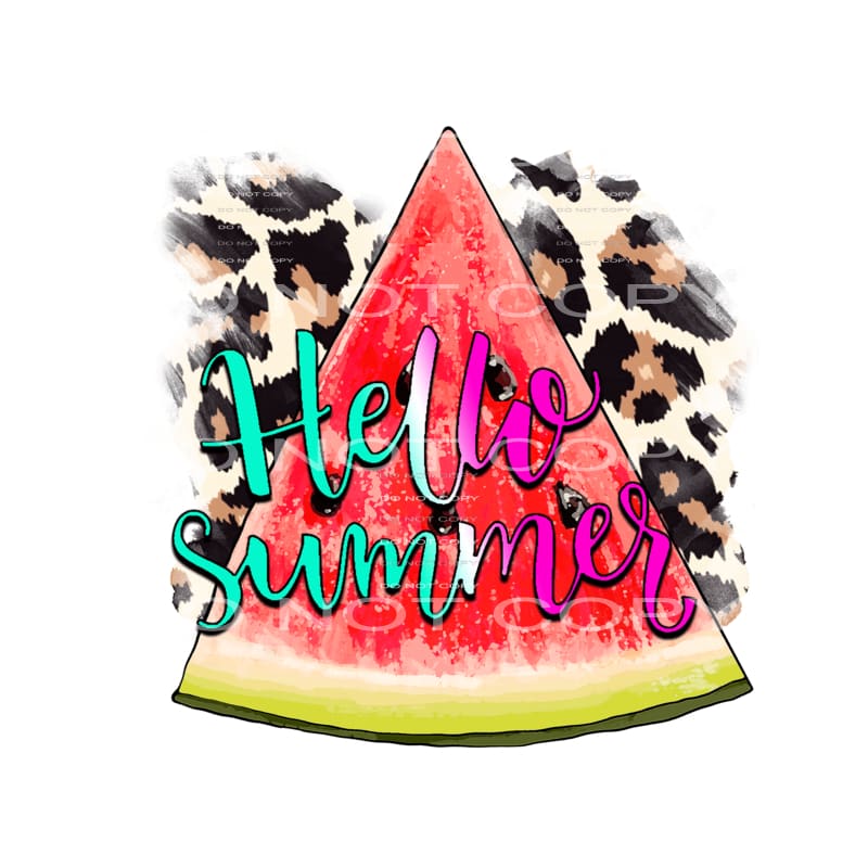 Summer #3490 Sublimation transfers - Heat Transfer Graphic