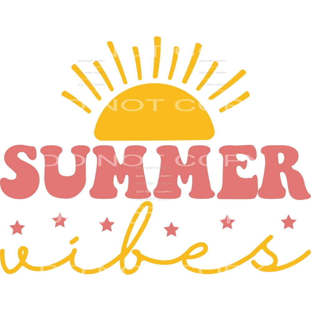 Summer vibes # 207 Sublimation transfers - Heat Transfer