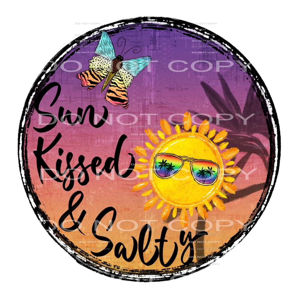 Sun Kissed And Salty #4199 Sublimation transfers - Heat