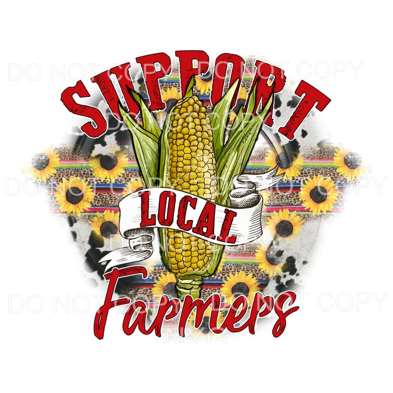 Support local Farmers # 37 Sublimation transfers - Heat