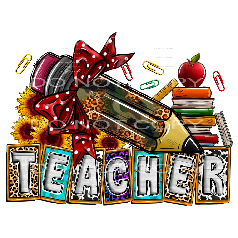 Teacher # 1081 Sublimation transfers - Heat Transfer