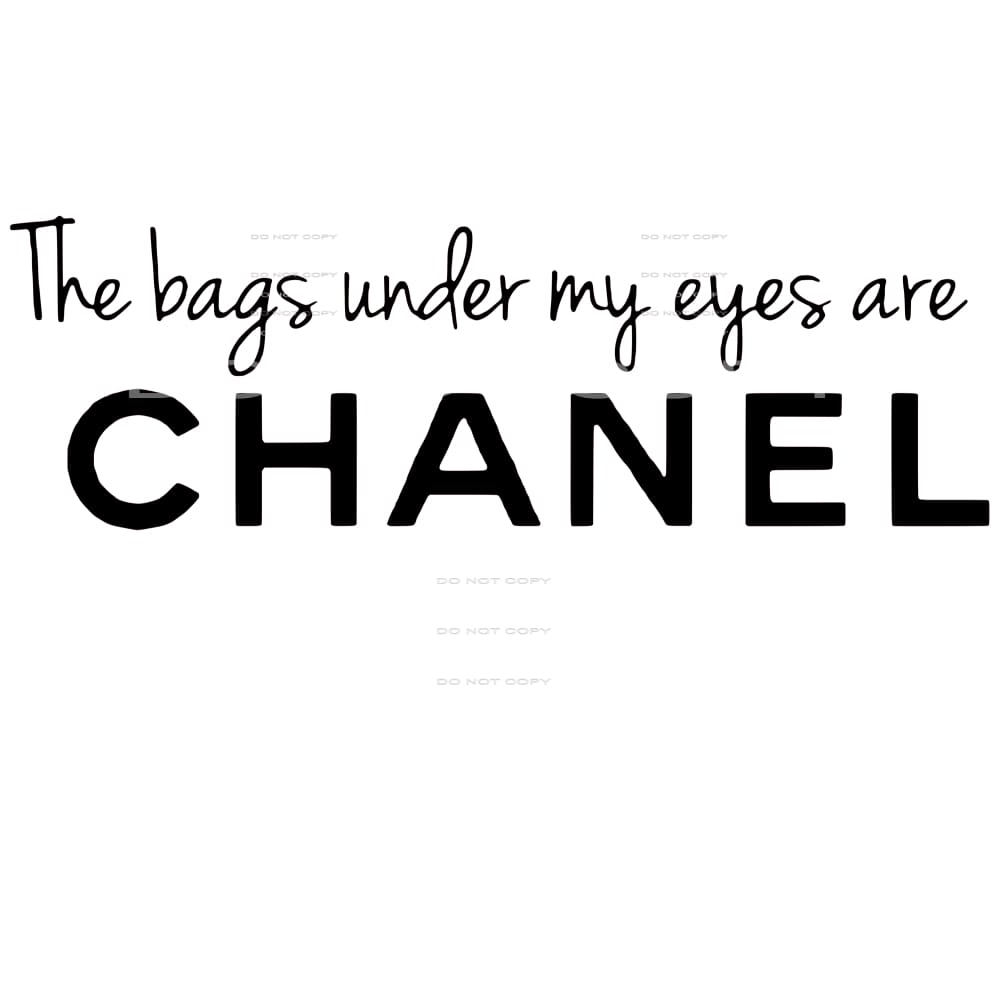 the bags under my eyes # 2201 Sublimation transfers - Heat