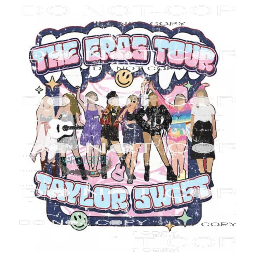 The Eras Tour Taylor Swift #6276 Sublimation transfers -