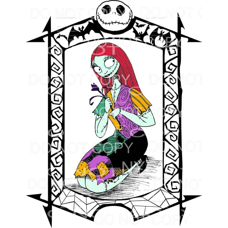 The Nightmare Before Christmas Sally Framed #868 Sublimation