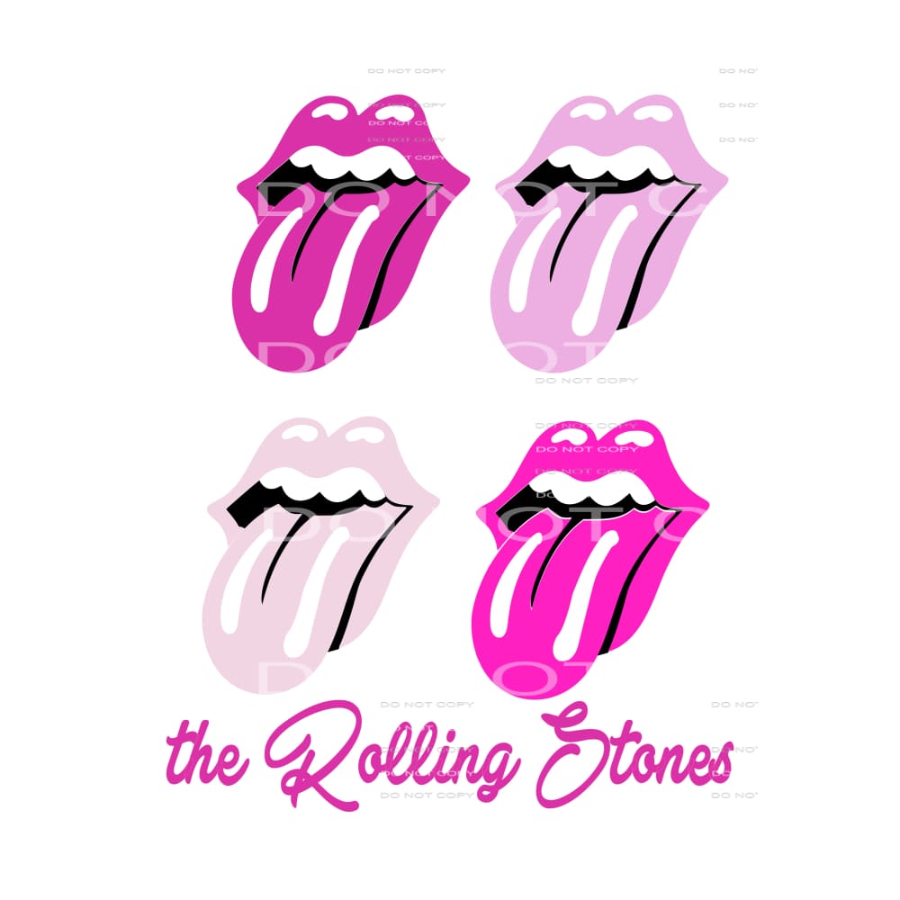 the rolling stones # 12234 Sublimation transfers - Heat