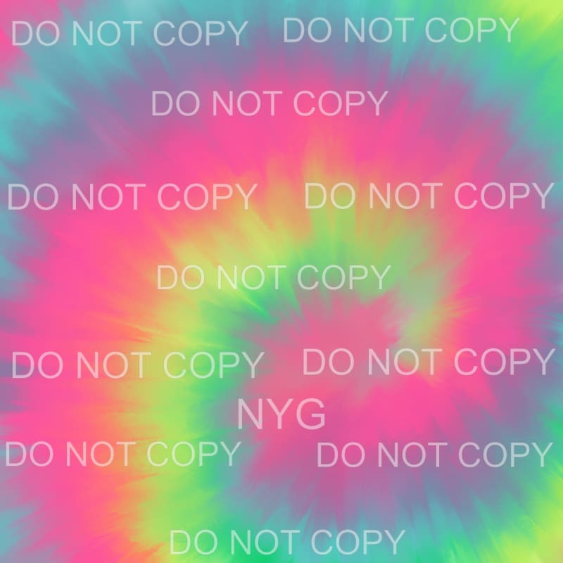 Tie Dye Sheet #2 Sublimation transfers - Heat Transfer