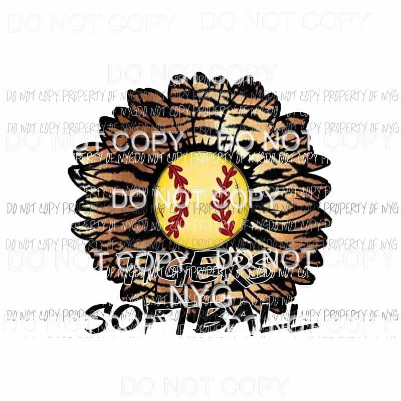 Tigers Softball Sublimation transfers Heat Transfer