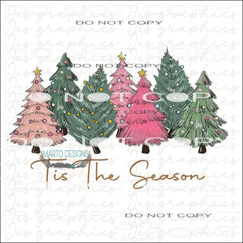 Tis The Season #8119 Sublimation transfers - Heat Transfer