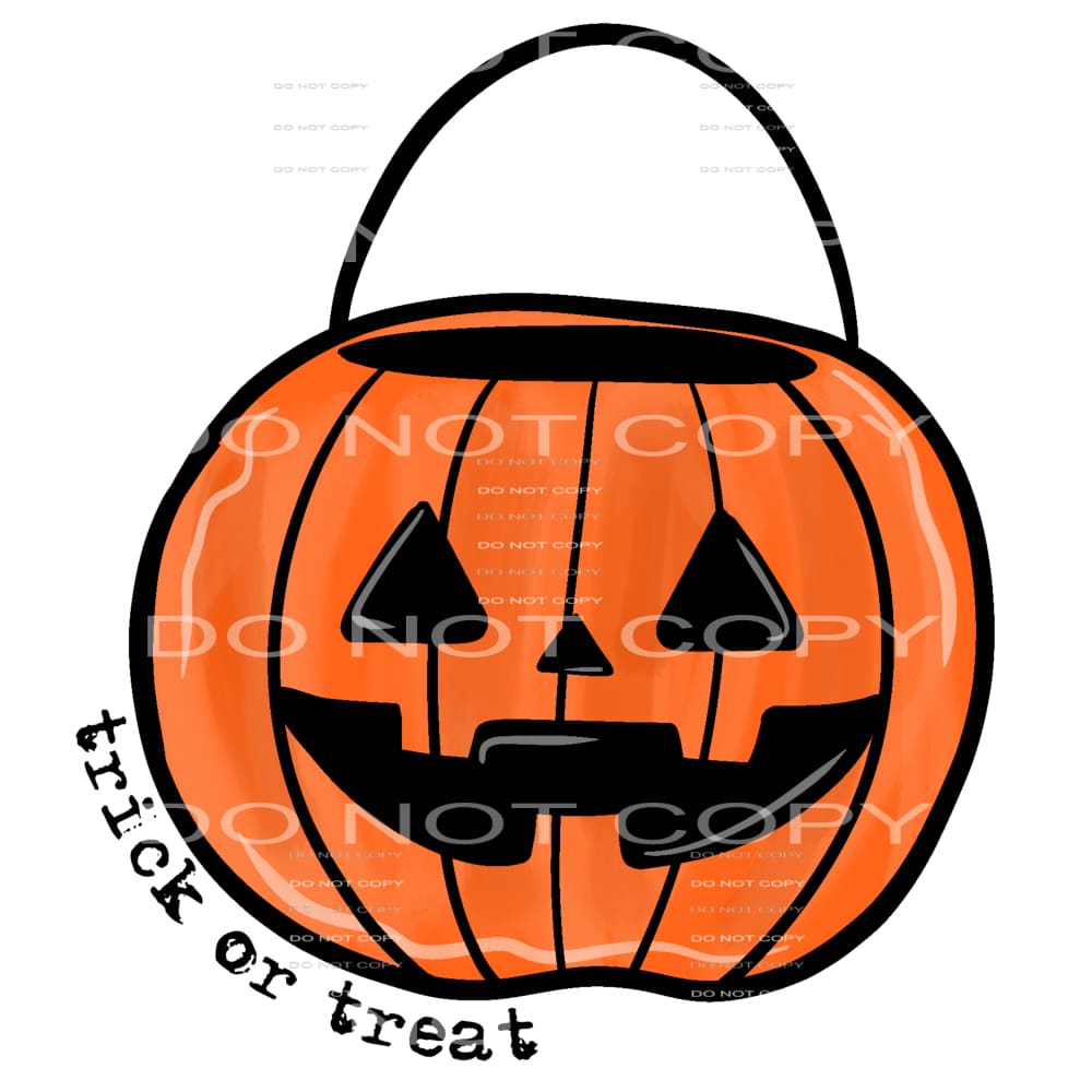 trick or treat #7706 Sublimation transfers - Heat Transfer