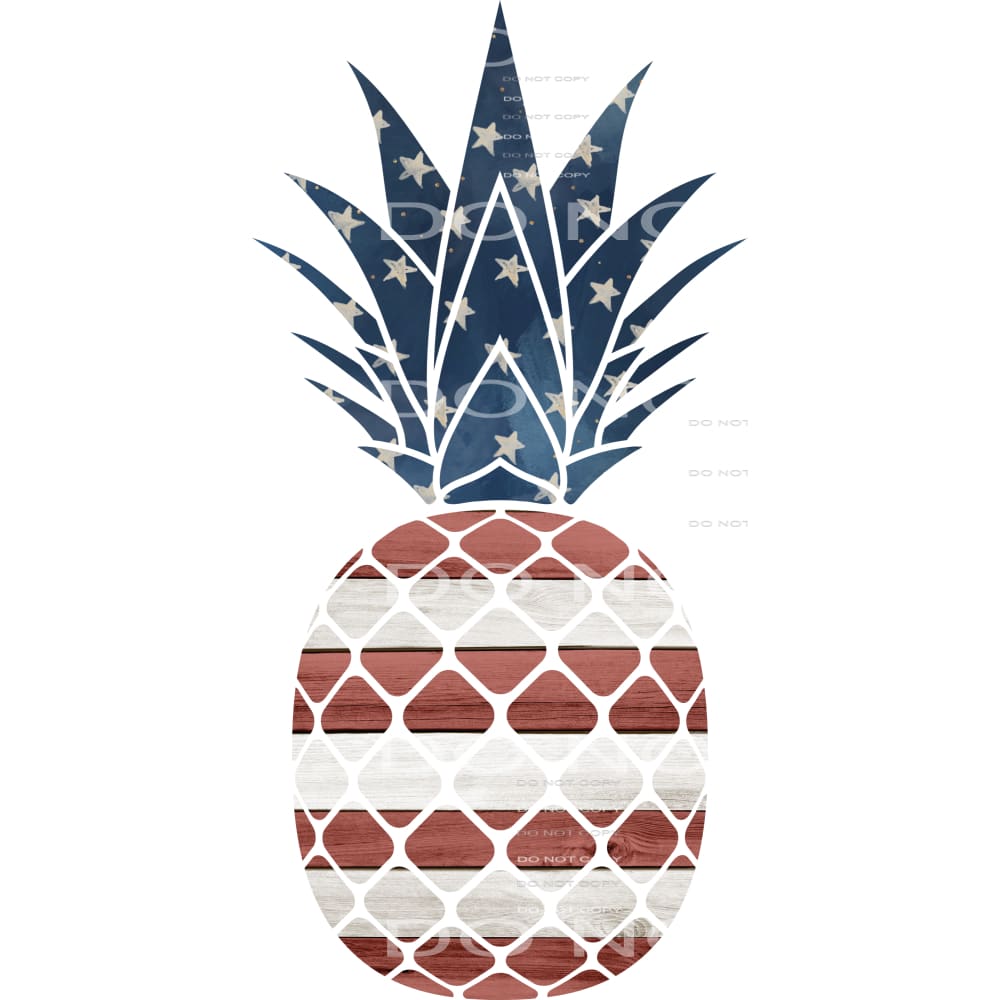 USA pineapple #6316 Sublimation transfers - Heat Transfer
