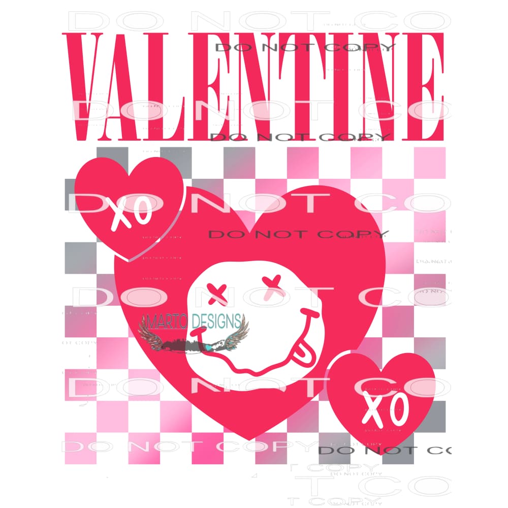 Valentine #8870 Sublimation transfers - Heat Transfer