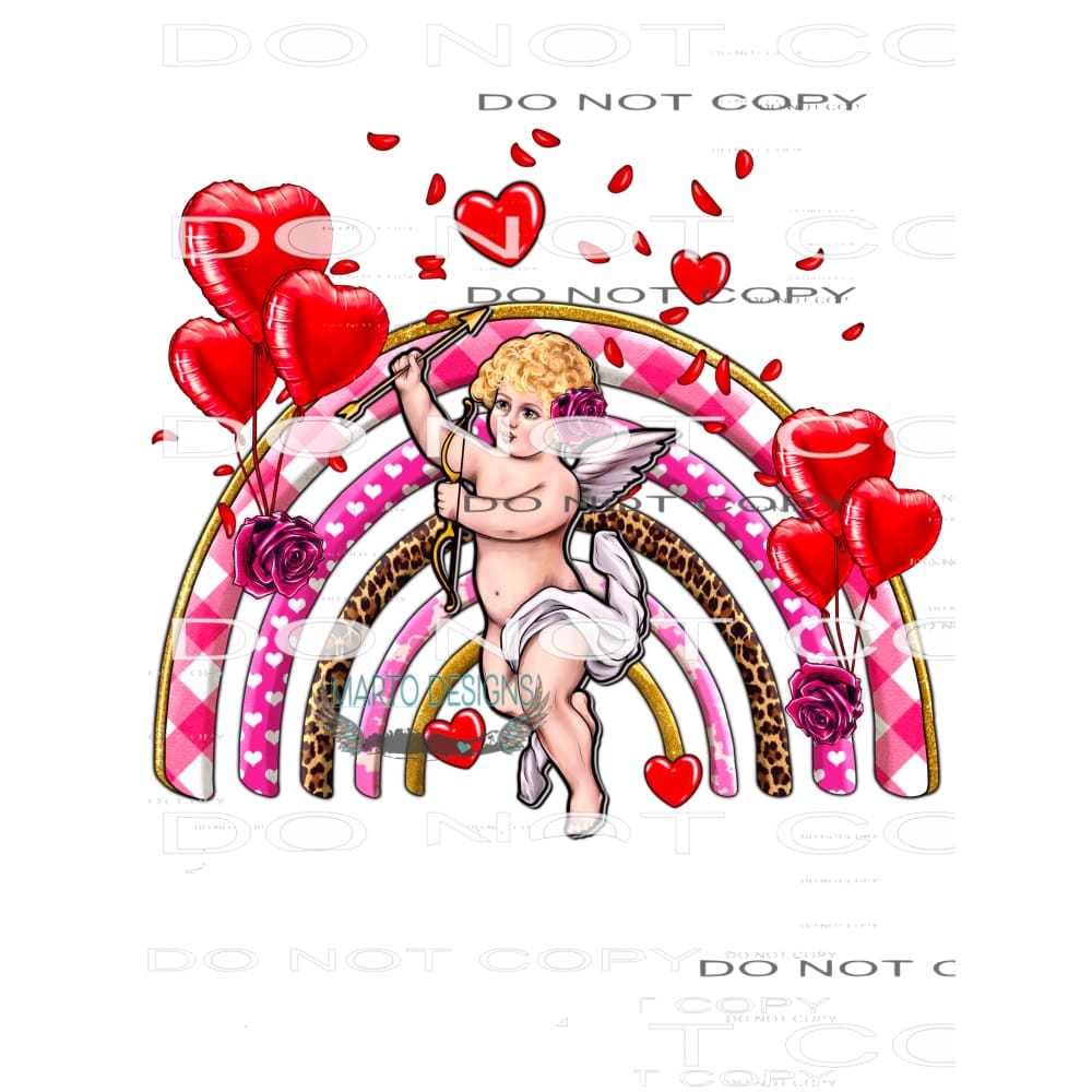Valentine’s Day Cupid #8723 Sublimation transfers - Heat