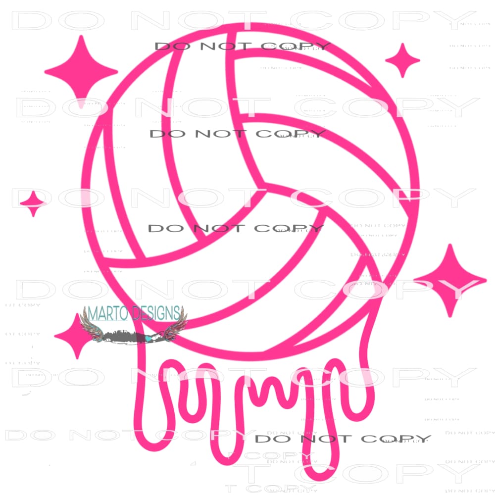 Volleyball #9385 Sublimation transfers - Heat Transfer