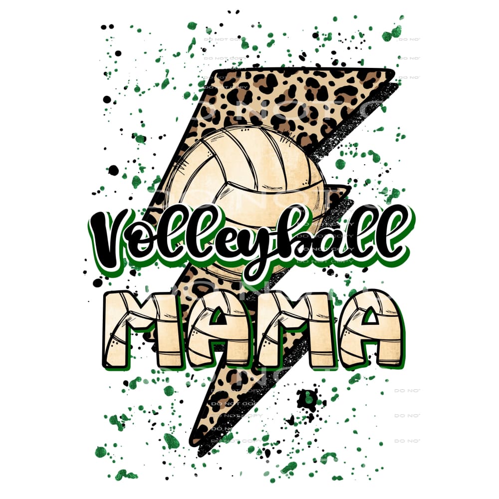 Volleyball MAMA you choose Colors in dropdown menu