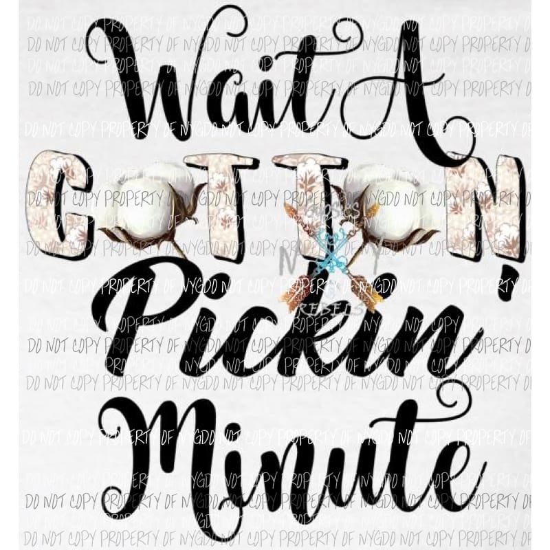 Wait a cotton pickin minute sublimation transfer Heat Transfer