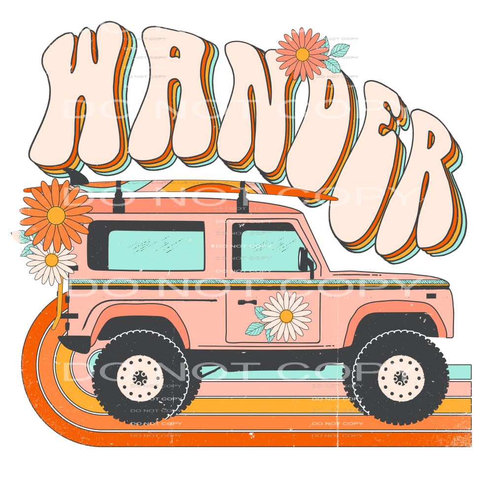 wander #6546 Sublimation transfers - Heat Transfer