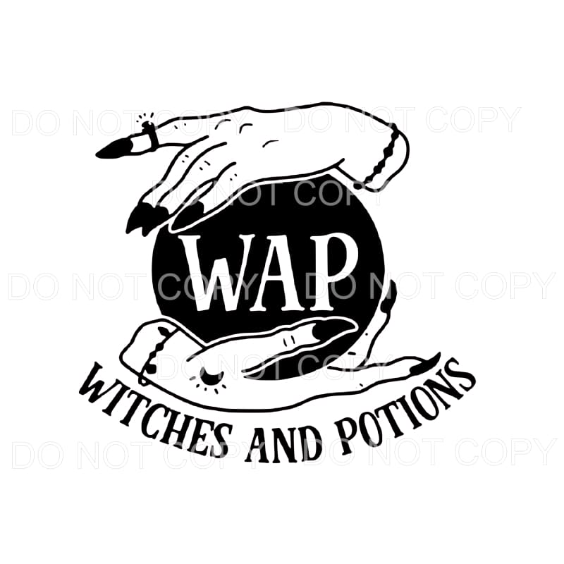 WAP witches # 841 Sublimation transfers - Heat Transfer