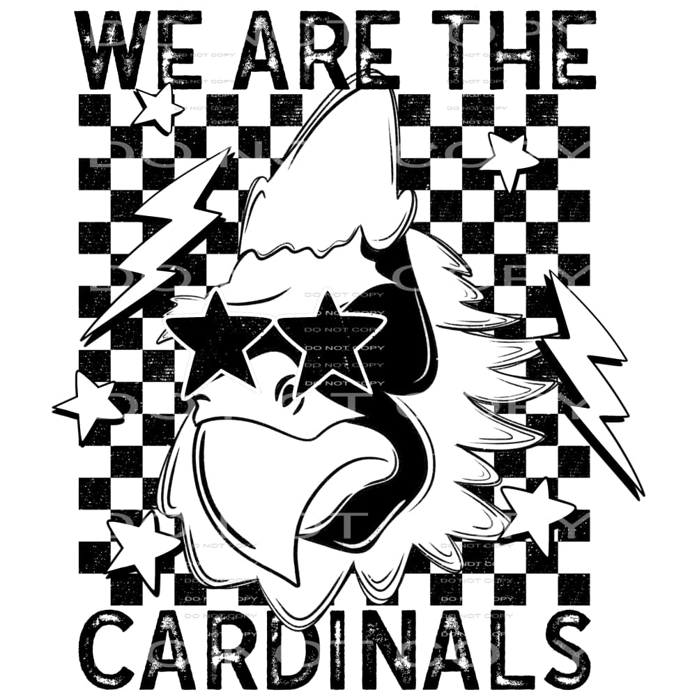 We Are The Cardinals #5642 Sublimation transfers - Heat