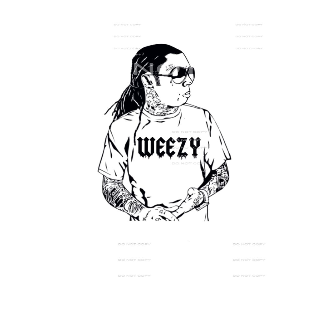 Weezy #4415 Sublimation transfers - Heat Transfer Graphic
