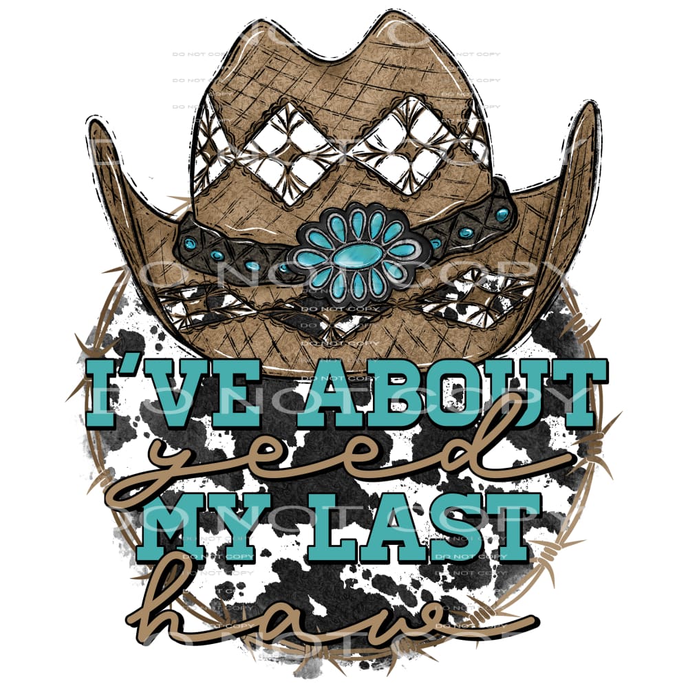 Western Boho #2721 Sublimation transfers - Heat Transfer