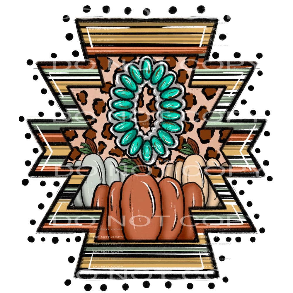 Western Boho #2759 Sublimation transfers - Heat Transfer