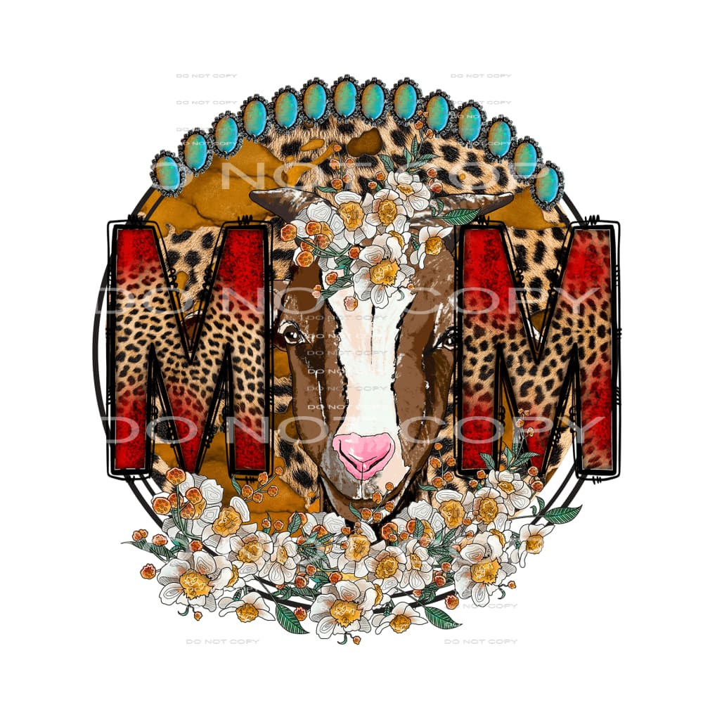 Western Boho #3800 Sublimation transfers - Heat Transfer