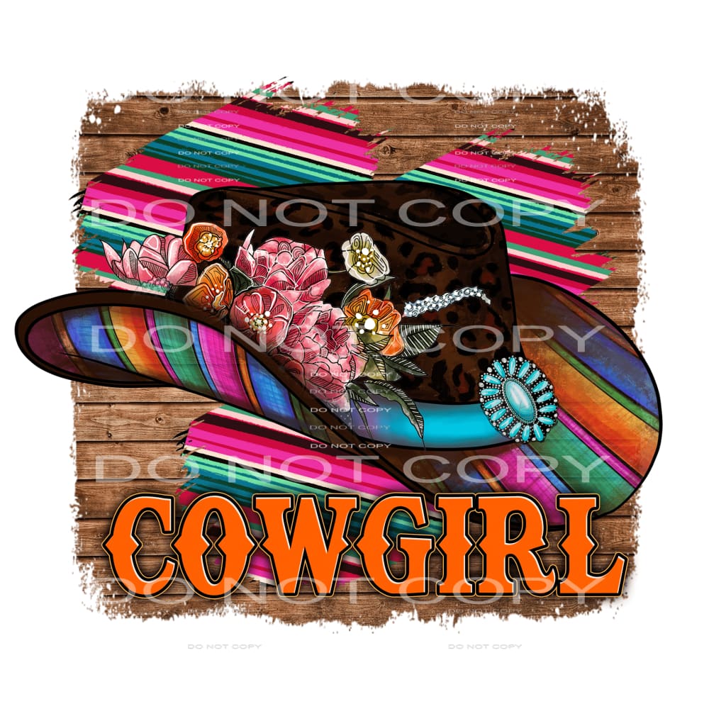 Western Boho #3805 Sublimation transfers - Heat Transfer
