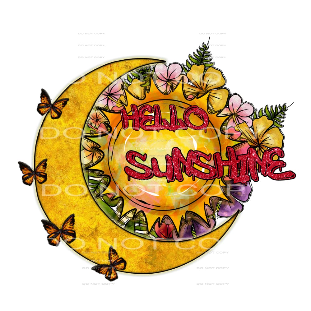 Western Boho #3985 Sublimation transfers - Heat Transfer